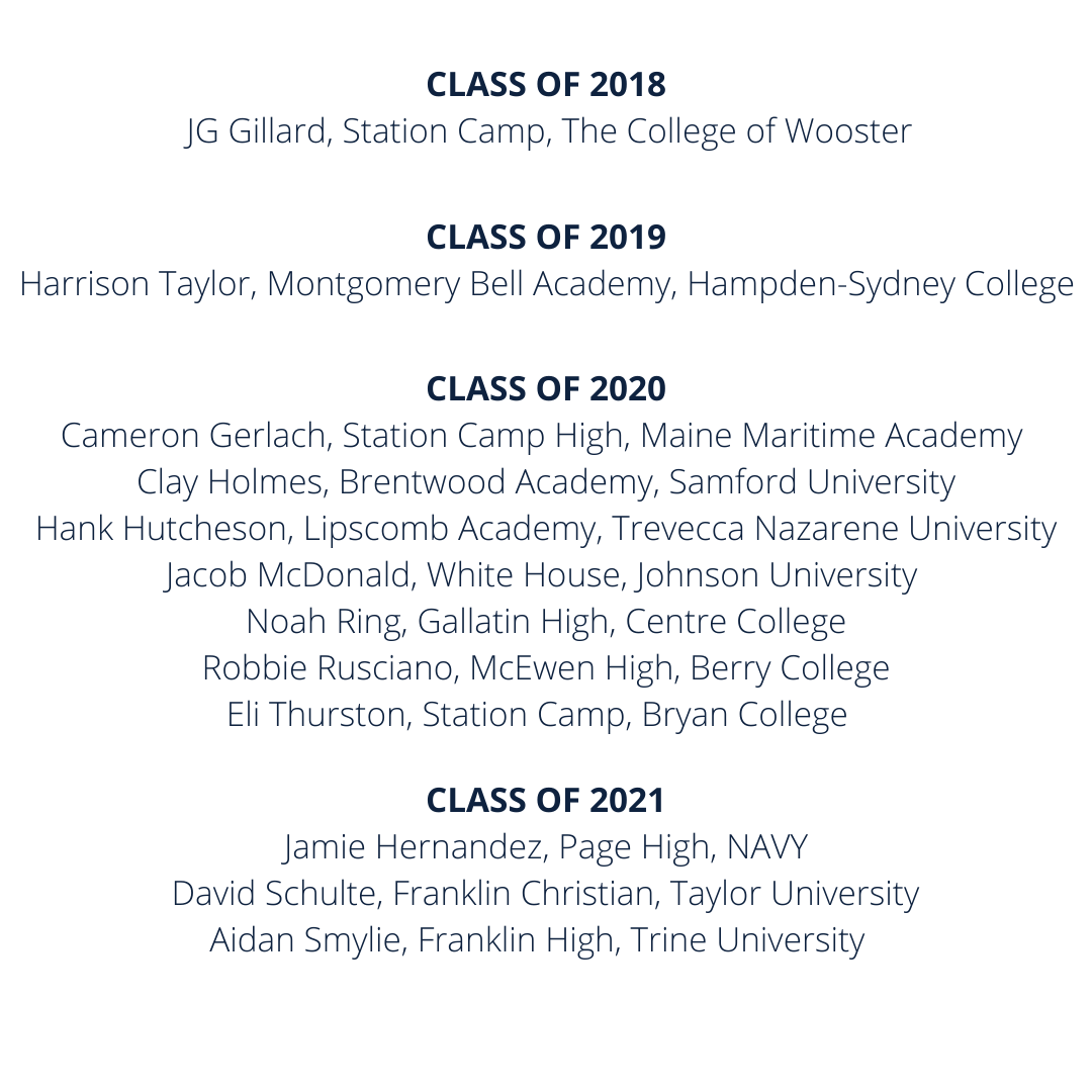 Boys Alumni Names